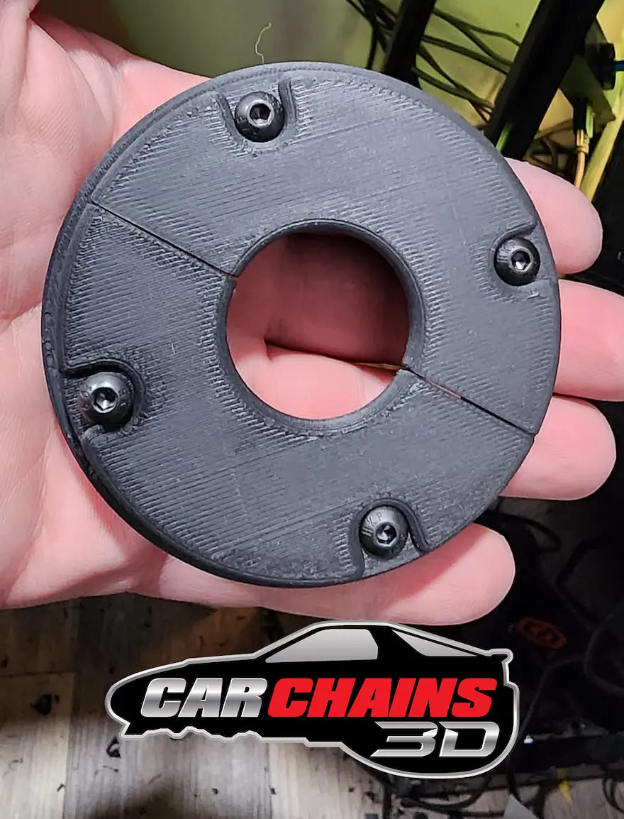 3D Printed 2 inch Universal Bulkhead for Holley EFI Terminator X and X Max - CarChains3d
